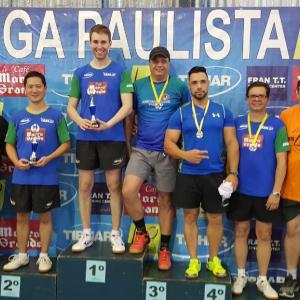 Imagem da notícia Tênis de Mesa de Jahu conquista o terceiro lugar na Liga Paulista