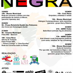 Imagem da notícia Secretaria de Cultura e Turismo divulga eventos do Mês da Consciência Negra