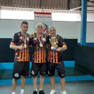 Imagem da notícia Equipe de Bocha de Jahu conquista o bicampeonato nos Jogos Abertos do Interior