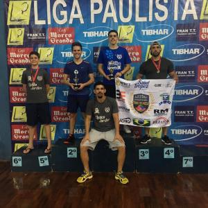 Imagem da notícia Tênis de Mesa de Jahu conquista o terceiro lugar na Liga Paulista