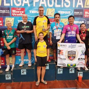 Imagem da notícia Tênis de Mesa de Jahu conquista o terceiro lugar na Liga Paulista