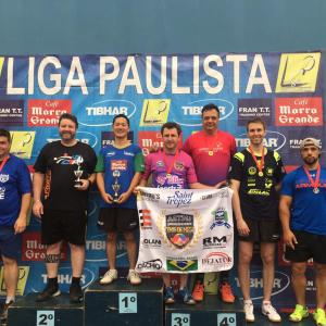 Imagem da notícia Tênis de Mesa de Jahu conquista o terceiro lugar na Liga Paulista
