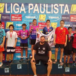Imagem da notícia Tênis de Mesa de Jahu conquista o terceiro lugar na Liga Paulista