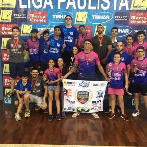 Imagem da notícia Tênis de Mesa de Jahu conquista o terceiro lugar na Liga Paulista
