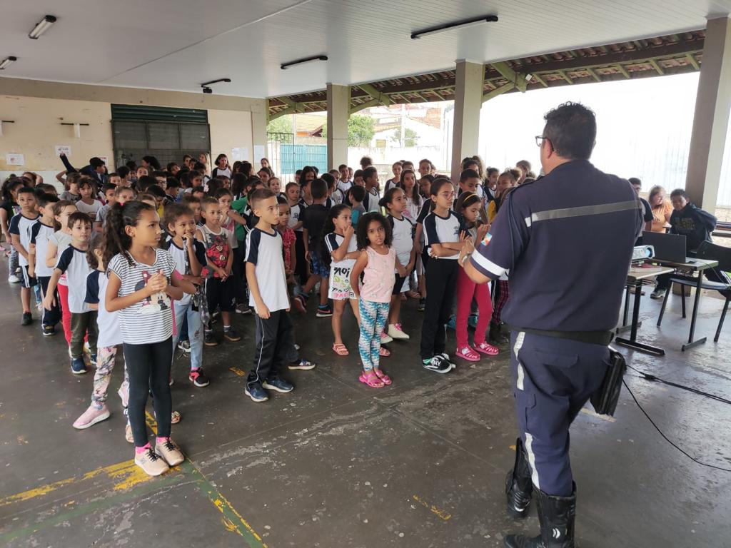 MAIO AMARELO NA ESCOLA VEREADOR ANGELO RONCHESEL