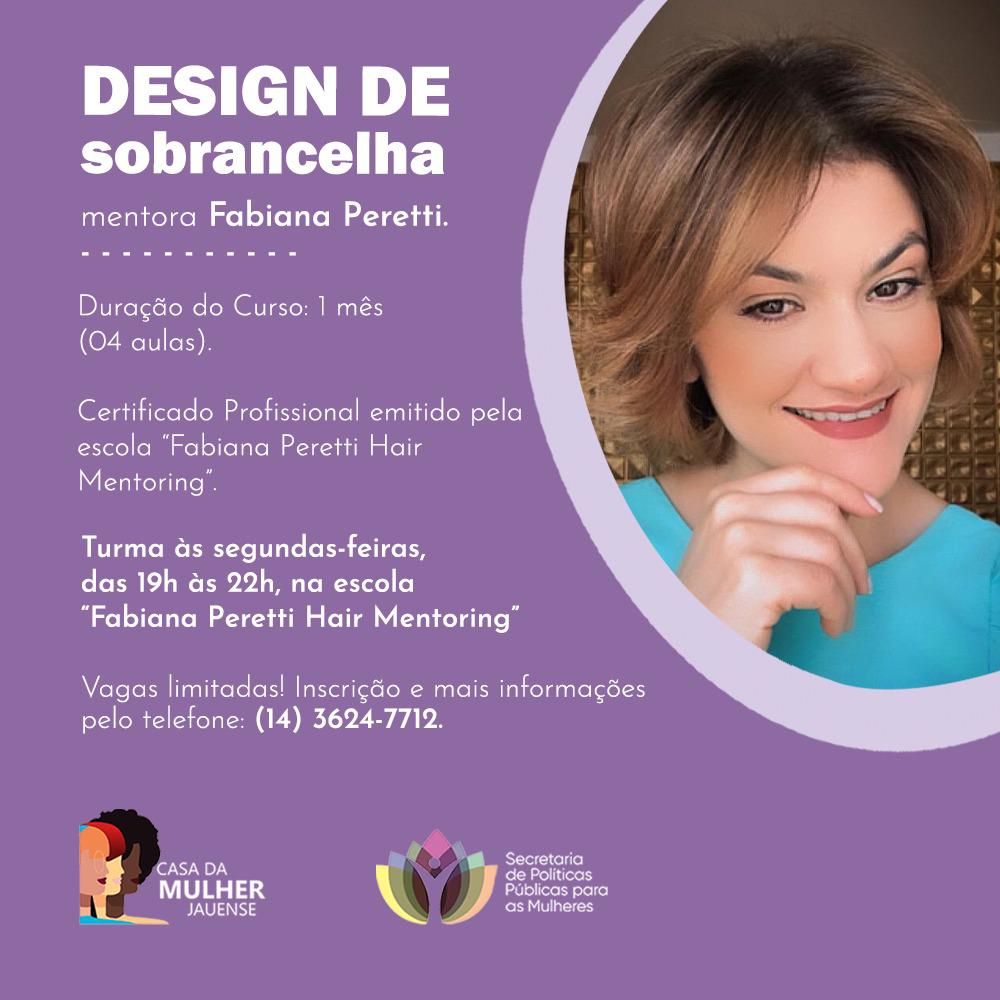 CURSO DESIGN DE SOBRANCELHAS - INSCRIÇÕES ABERTAS