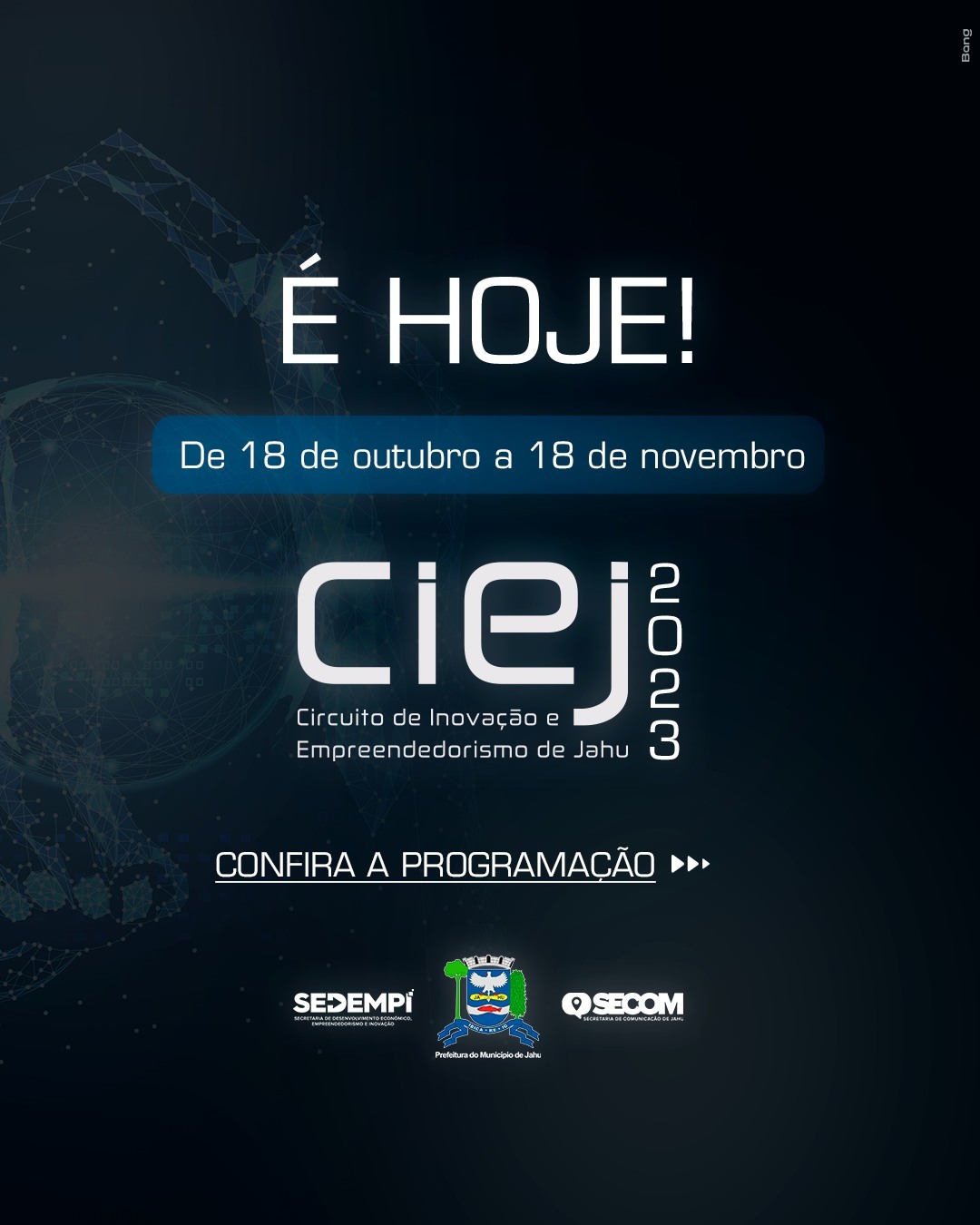 É HOJE!