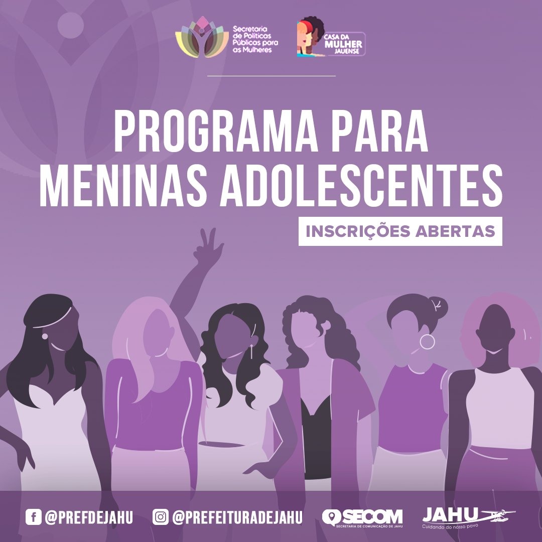 PROGRAMA PARA MENINAS ADOLESCENTES TEM ATIVIDADES NAS FÉRIAS