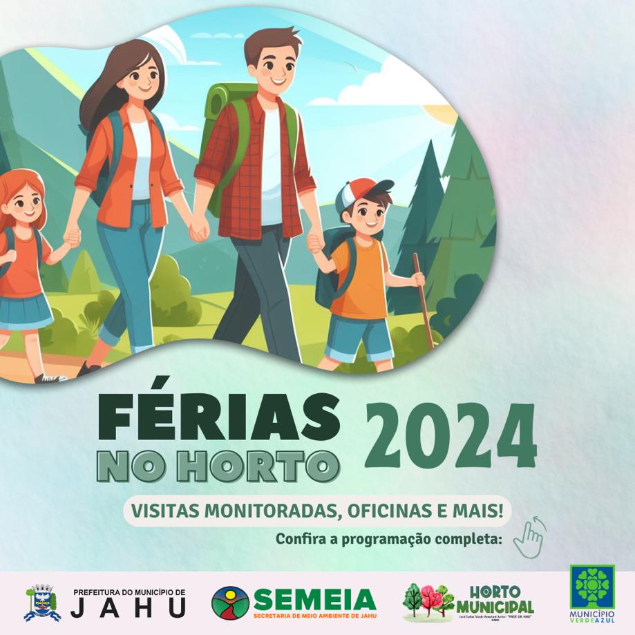 FÉRIAS NO HORTO - VISITE E FAÇA UM GOSTOSO PIQUENIQUE