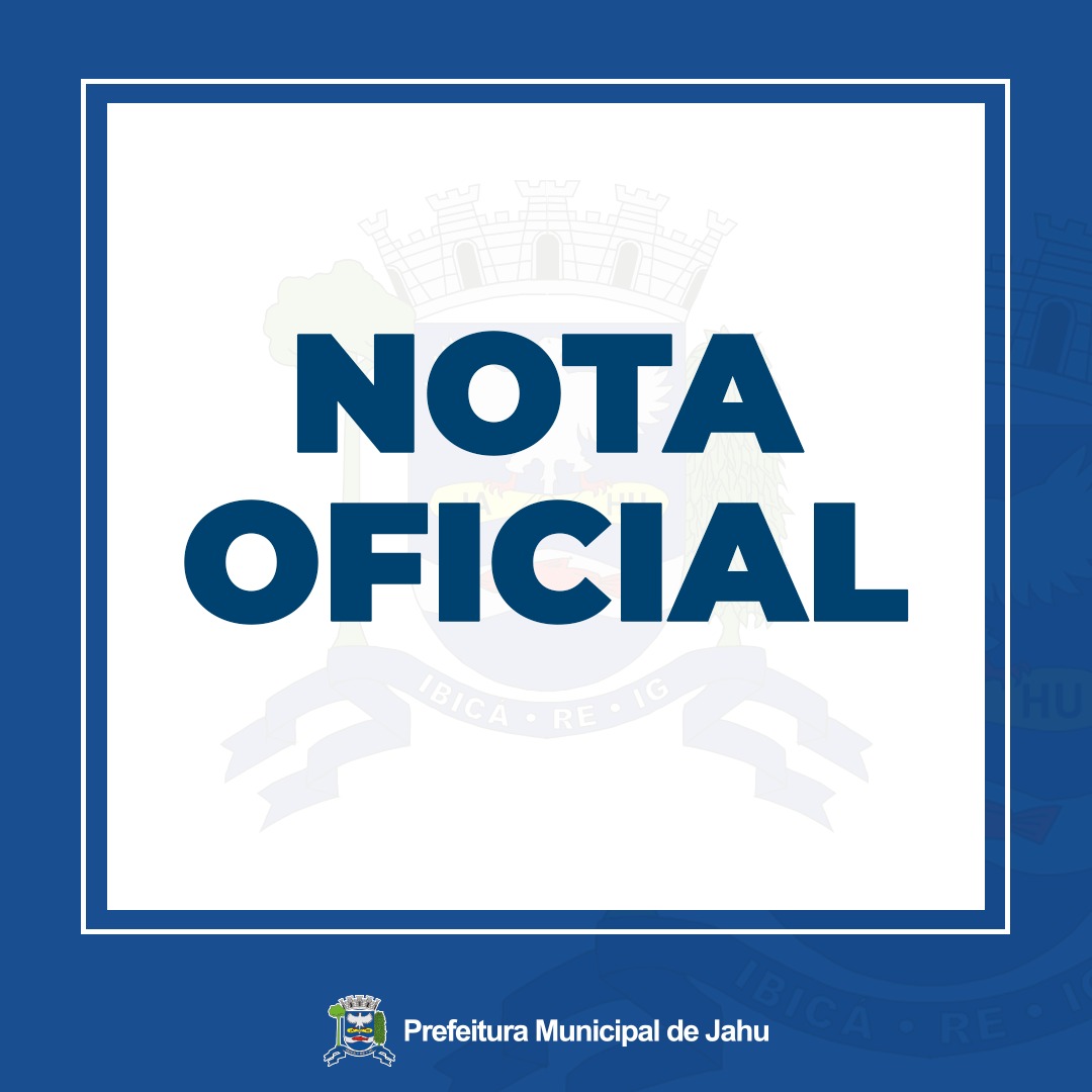 NOTA - Secretaria de Educação