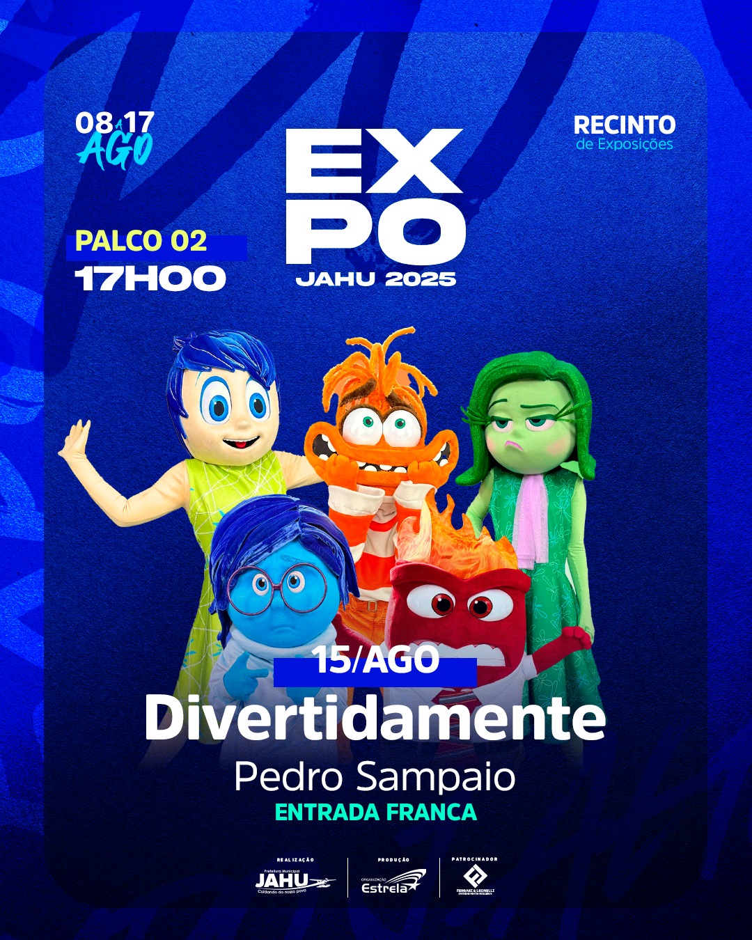 SEXTA (15) TEM DIVERSÃO PARA A CRIANÇADA NA EXPO