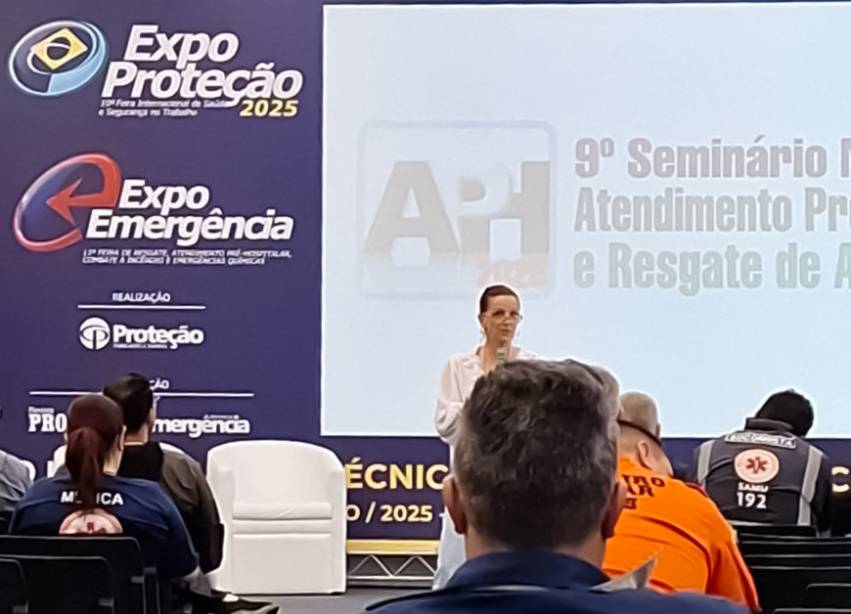 PROFISSIONAIS DO SAMU PARTICIPAM DE SEMINÁRIO DE ATENDIMENTO PRÉ-HOSPITALAR