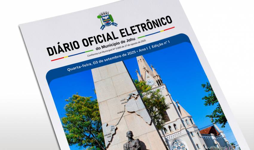 O JORNAL OFICIAL DO MUNICÍPIO AGORA É DIÁRIO!