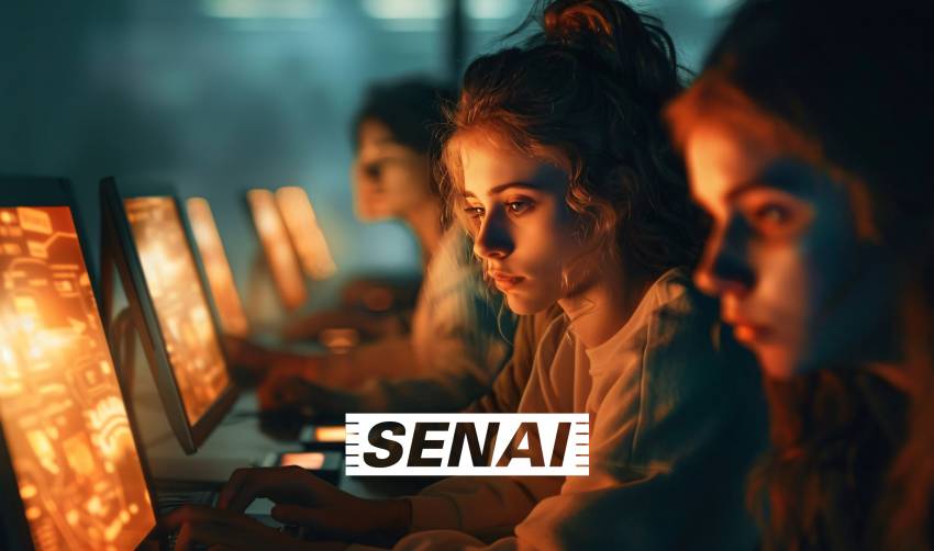 SENAI OFERECE CURSOS GRATUITOS NA ÁREA DE TI