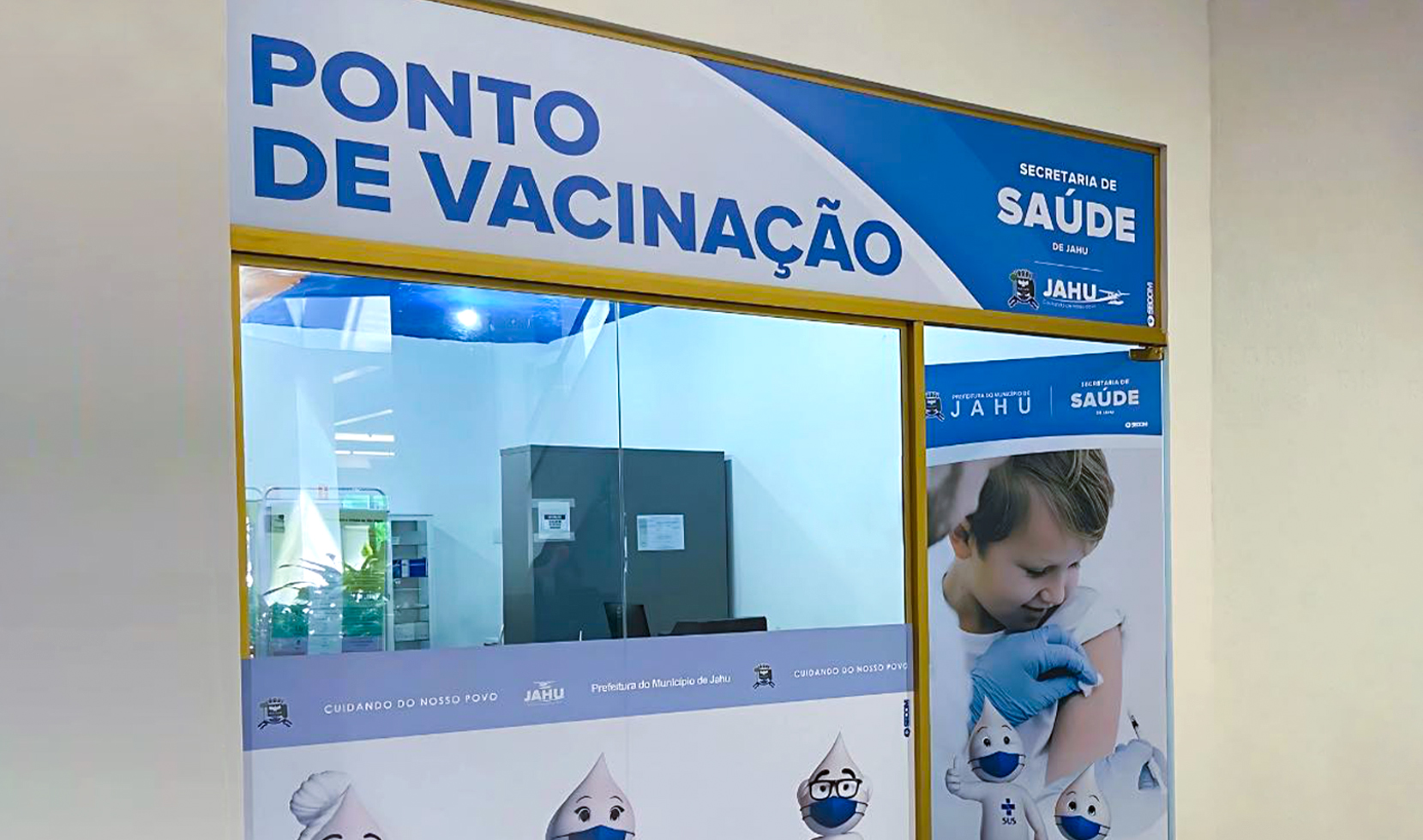ATENÇÃO: PAUSA NA VACINAÇÃO NO JAÚ SHOPPING