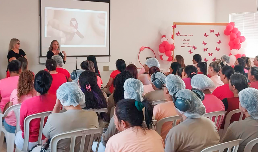 “OUTUBRO + QUE ROSA” NO AMBIENTE DE TRABALHO
