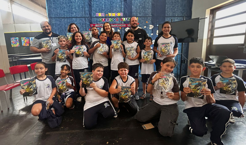 EMEF EIDMAR SANCINETTI MOMESSO RECEBE A VISITA ILUSTRE DE VINA FERREIRA