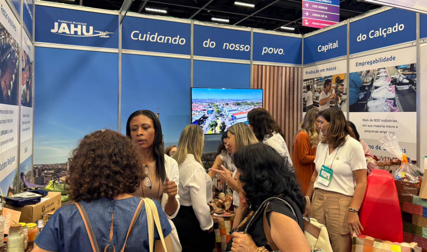 PARTICIPAÇÃO DE JAHU NA 'FEIRA DO EMPREENDEDOR' VALORIZA O TURISMO E INDÚSTRIA LOCAL