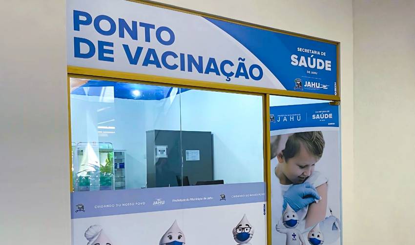 SALA DE VACINAÇÃO NO JAÚ SHOPPING ABRE ÀS 13H30 A PARTIR DESTA SEGUNDA (10)