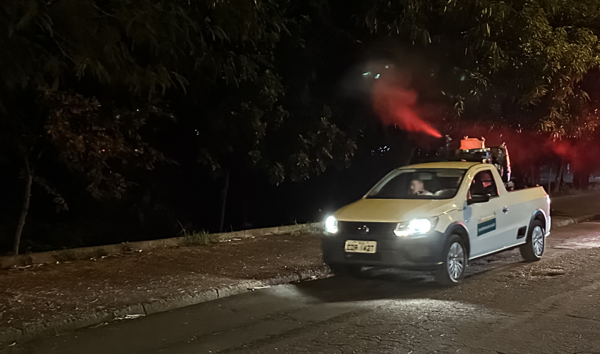 COMBATE À DENGUE: NEBULIZAÇÃO VEICULAR EM 4 BAIRROS NESTA TERÇA-FEIRA (11)