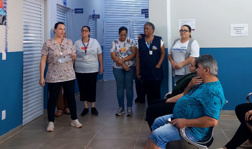 UBS POTUNDUVA ORIENTA PACIENTES SOBRE PREVENÇÃO DA SÍFILIS