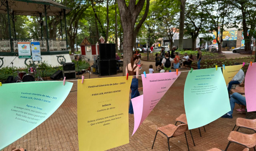 FESTIVAL LITERÁRIO – LITERATURA, ARTE E BRINCADEIRA NO JARDIM DE BAIXO