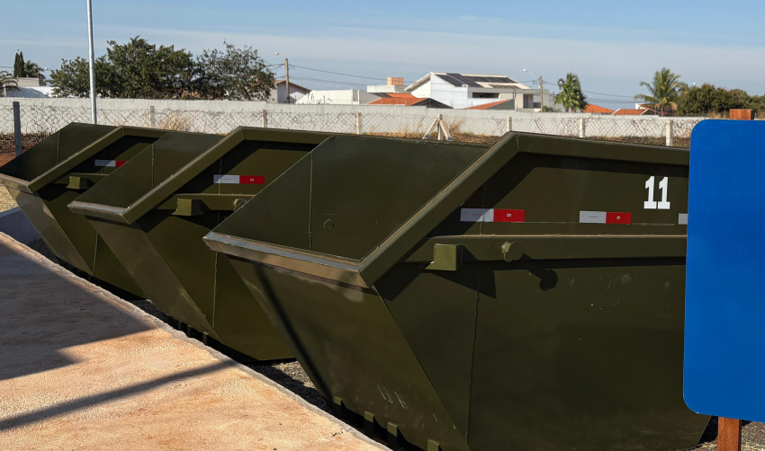 ECOPONTO ITINERANTE NO MARIA LUIZA IV - 27/11 a 01/12: CONFIRA OS LOCAIS DAS CAÇAMBAS