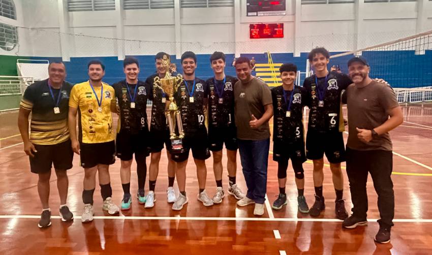 CAIÇARA FATURA O TÍTULO DO CAMPEONATO JAUENSE DE VOLEIBOL MASCULINO