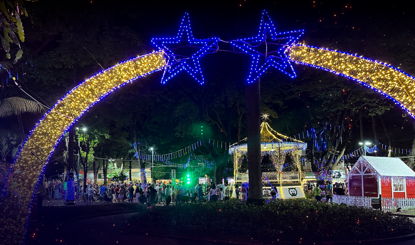 FALTAM DOIS DIAS PARA A CHEGADA DO PAPAI NOEL E O ACENDIMENTO DAS LUZES DE NATAL