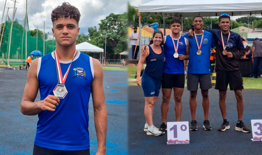 ATLETISMO DÁ A PRIMEIRA MEDALHA PARA JAHU NOS JOGOS ABERTOS