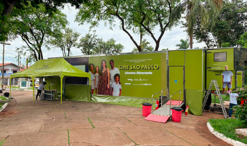 CARRETA DO 'CINE SÃO PAULO' JÁ ESTÁ EM JAHU