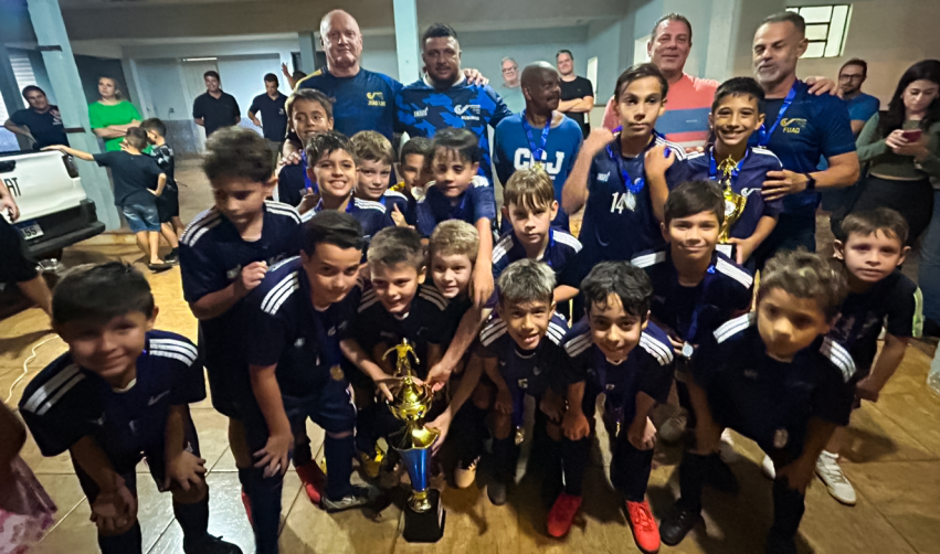  DEFINIDOS OS CAMPEÕES DO FUTEBOL SUB-9 E SUB-11