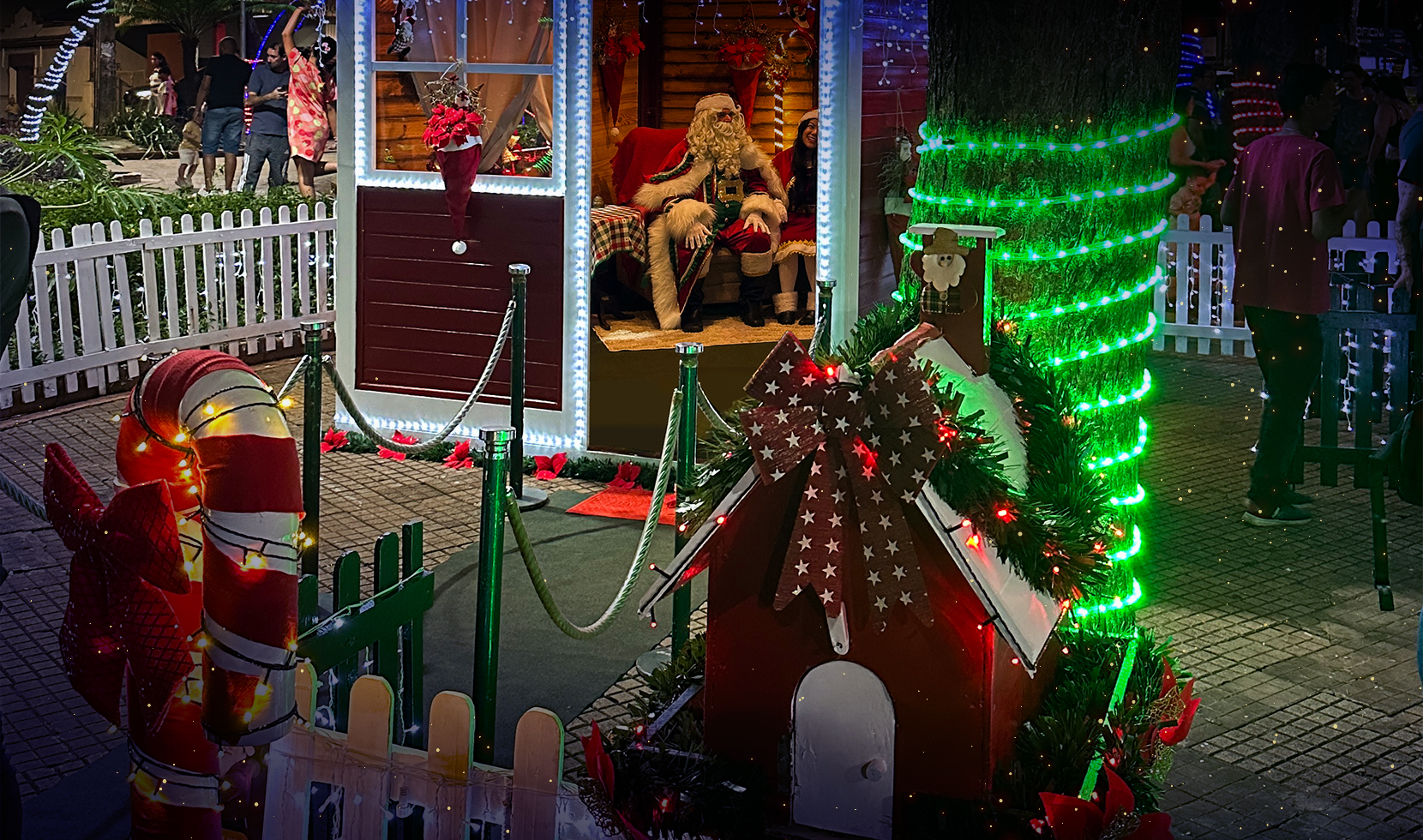 HOJE (23) É O ÚLTIMO DIA DA CASINHA DO PAPAI NOEL