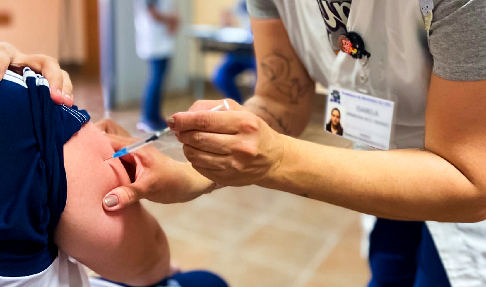 VOLTA ÀS AULAS COM SAÚDE: VACINE SEU FILHO!