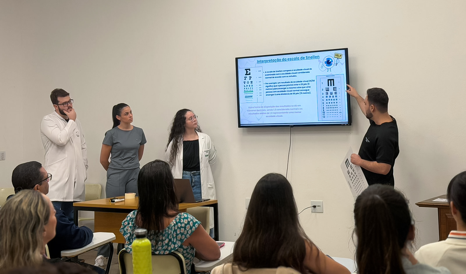 PREFEITURA E UNOESTE FIRMAM PARCERIA PARA REALIZAÇÃO DE TESTE DE ACUIDADE VISUAL