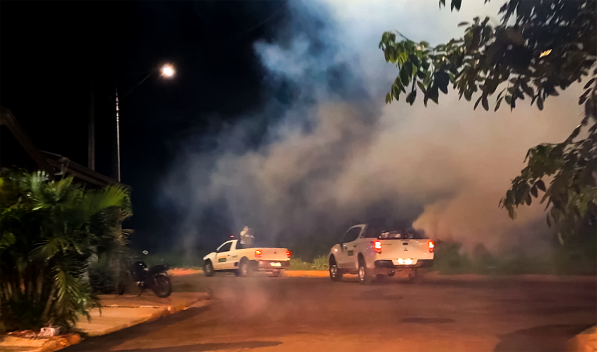 COMBATE À DENGUE - NEBULIZAÇÃO VEICULAR:  CRONOGRAMA DESTA SEMANA