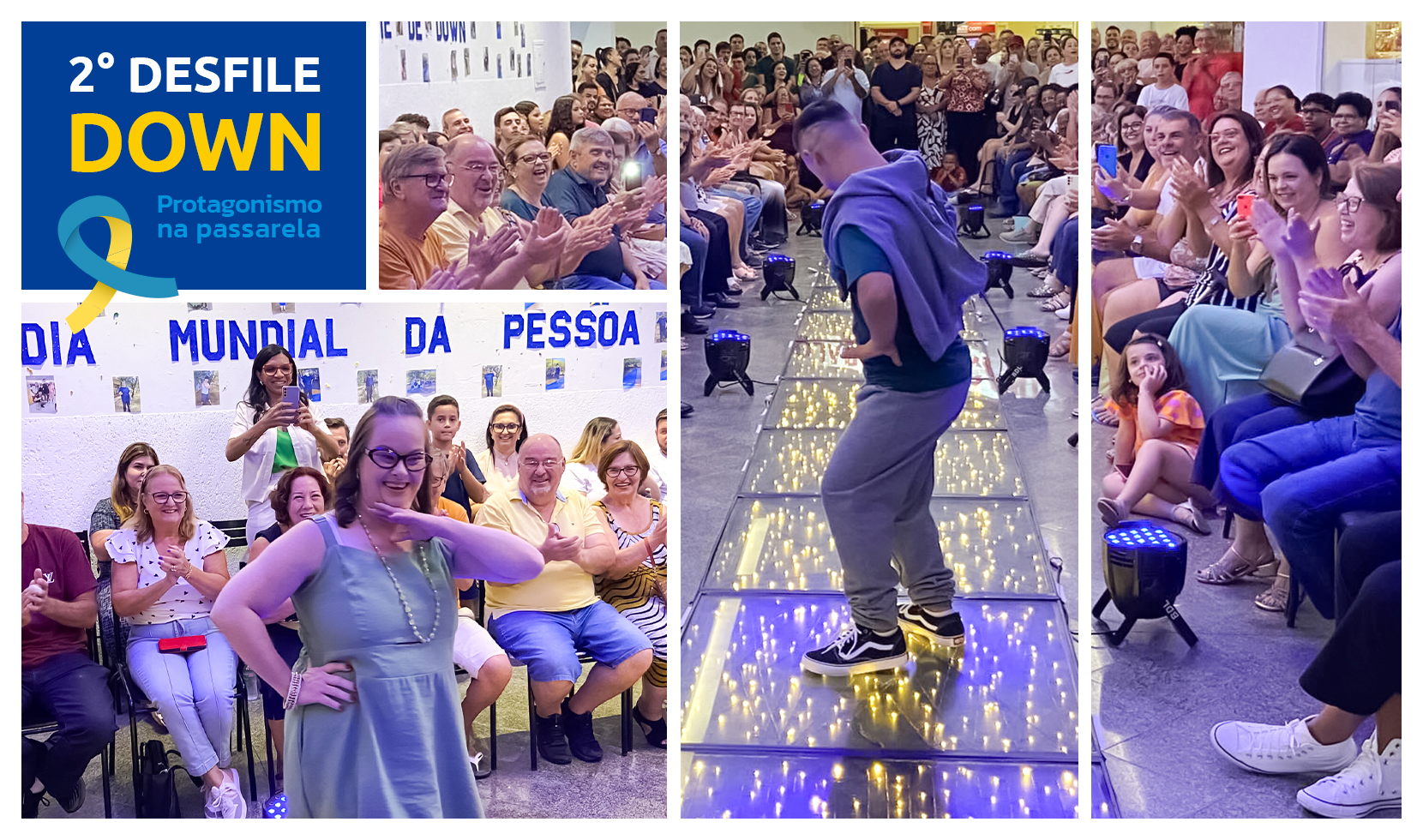 PROTAGONISMO E ALEGRIA NA PASSARELA: CISC CELEBRA DIA DA SÍNDROME DE DOWN