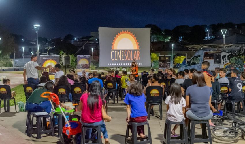 CINESOLAR EM POTUNDUVA! 