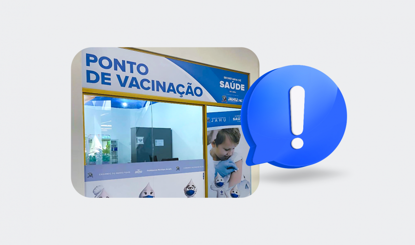 SALA DE VACINA NO JAÚ SHOPPING NÃO TERÁ ATENDIMENTO NESTA SEXTA-FEIRA (15)