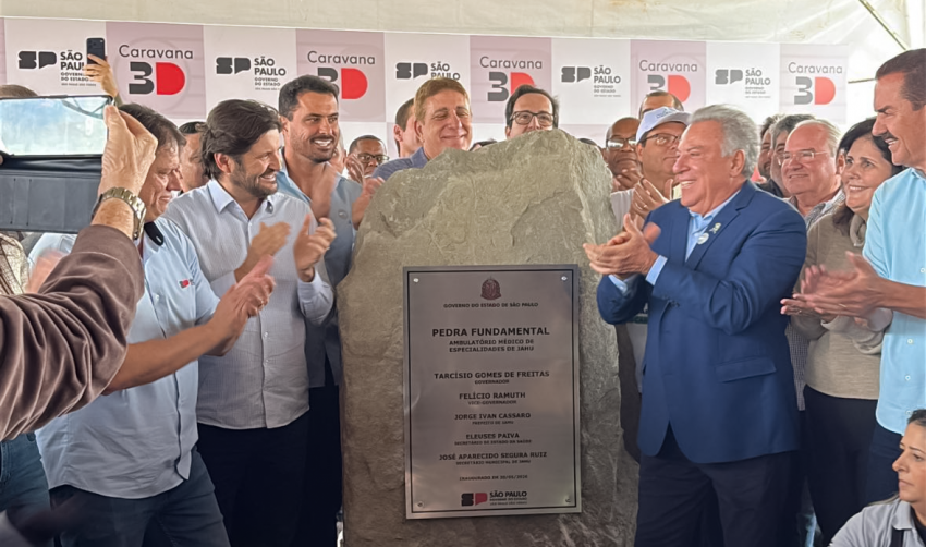 DIA HISTÓRICO PARA JAHU: PEDRA FUNDAMENTAL DO AME É LANÇADA!