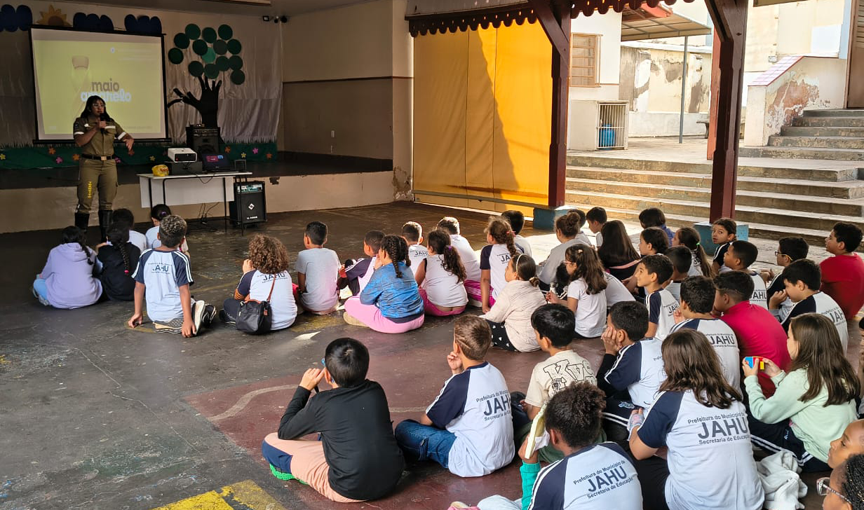 MAIO AMARELO NA ESCOLA PÁDUA SALLES