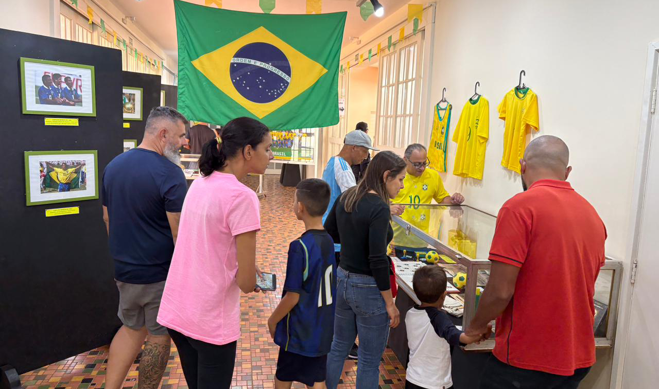 ABERTURA DA EXPOSIÇÃO SOBRE A SELEÇÃO BRASILEIRA