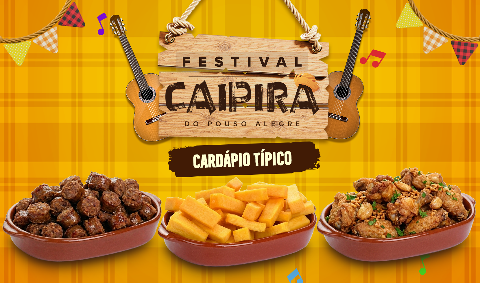 PREPARA O CORAÇÃO E O APETITE: NOSSO FESTIVAL CAIPIRA TÁ CHEGANDO!
