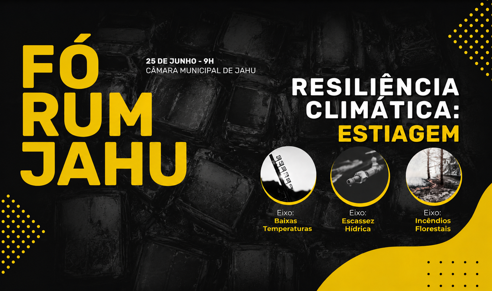 ESTIAGEM: JAHU PROMOVE FÓRUM PARA PREVENIR INCÊNDIOS E ENFRENTAR OS DESAFIOS DO PERÍODO SECO