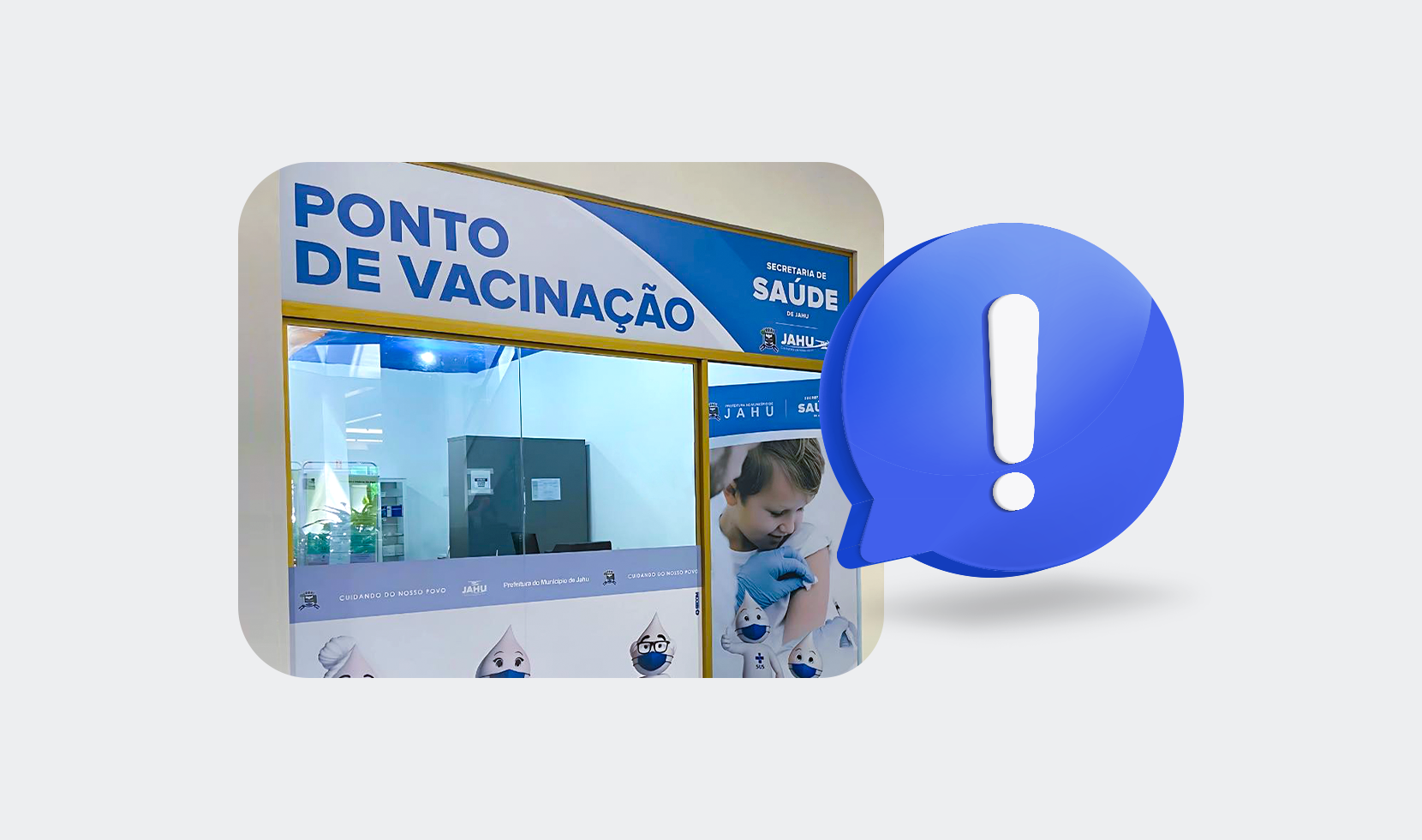  SALA DE VACINAÇÃO DO JAÚ SHOPPING TERÁ HORÁRIO ESPECIAL NESTA QUARTA-FEIRA (24)