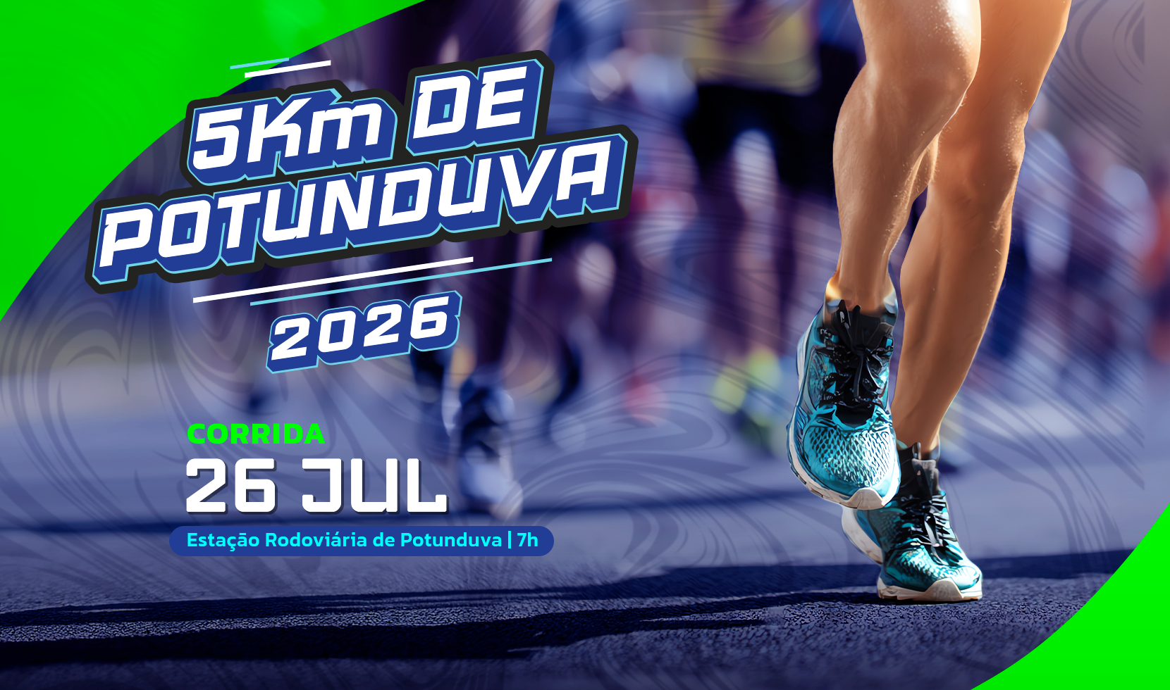 INSCRIÇÕES PARA A CORRIDA DE ANIVERSÁRIO DE POTUNDUVA ABREM NESTA TERÇA-FEIRA (21)