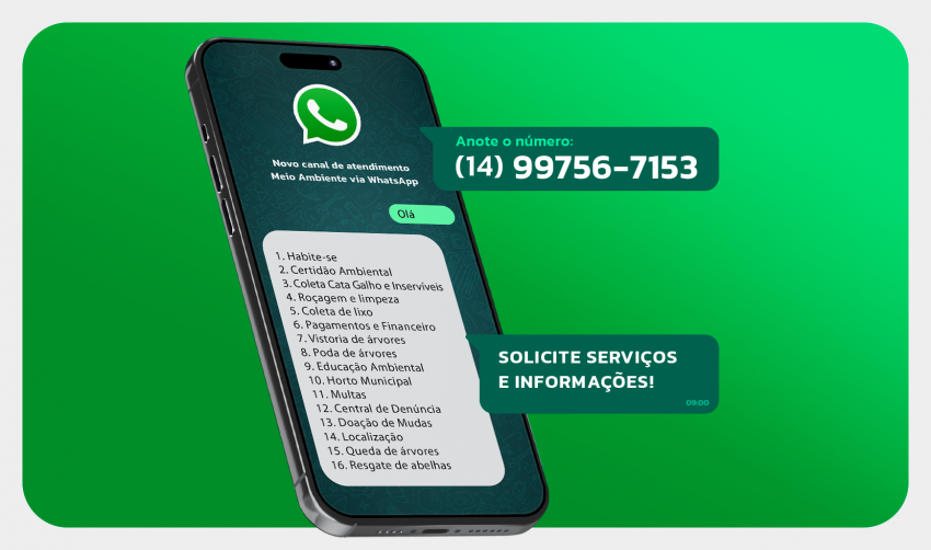 SEMEIA AGORA TEM ATENDIMENTO VIA WHATSAPP