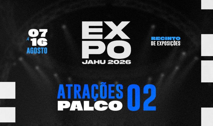 EXPOJAHU CONTA COM ARTISTAS LOCAIS E REGIONAIS