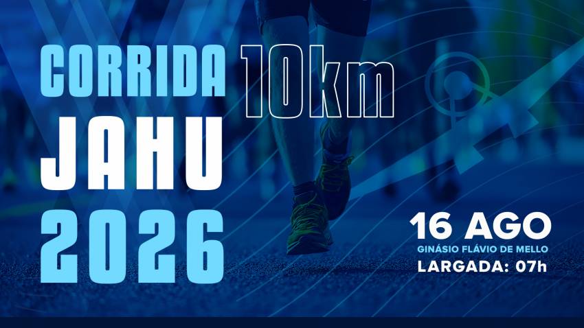 INSCRIÇÕES PARA A CORRIDA DE ANIVERSÁRIO DE JAHU SERÃO ABERTAS NESTA SEXTA-FEIRA (07)