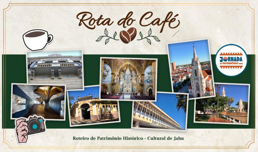 PREFEITURA ORGANIZA A 1ª EDIÇÃO DA 'JORNADA DO PATRIMÔNIO', COM FOCO NA 'ROTA DO CAFÉ'